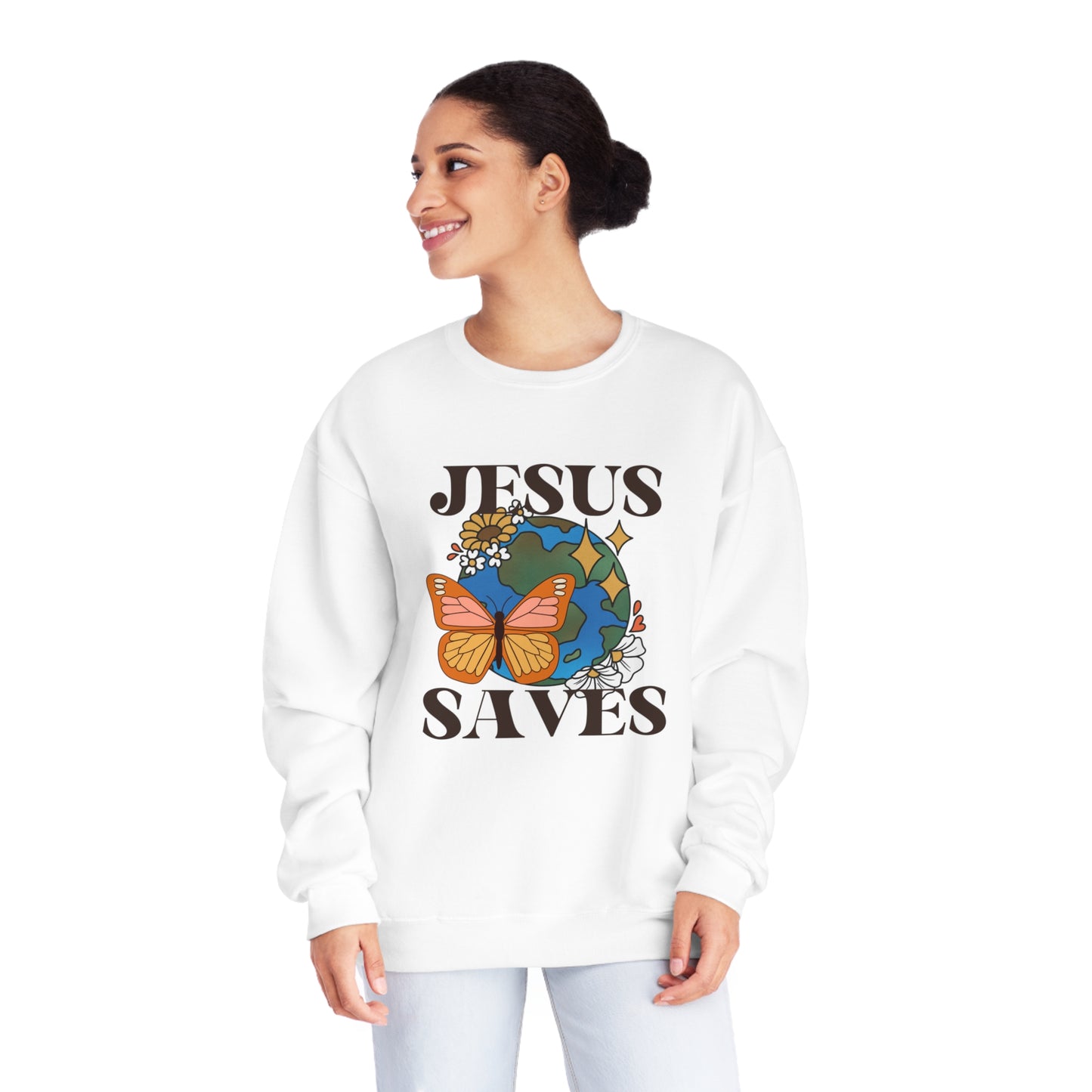 Jesus Saves Sweatshirt