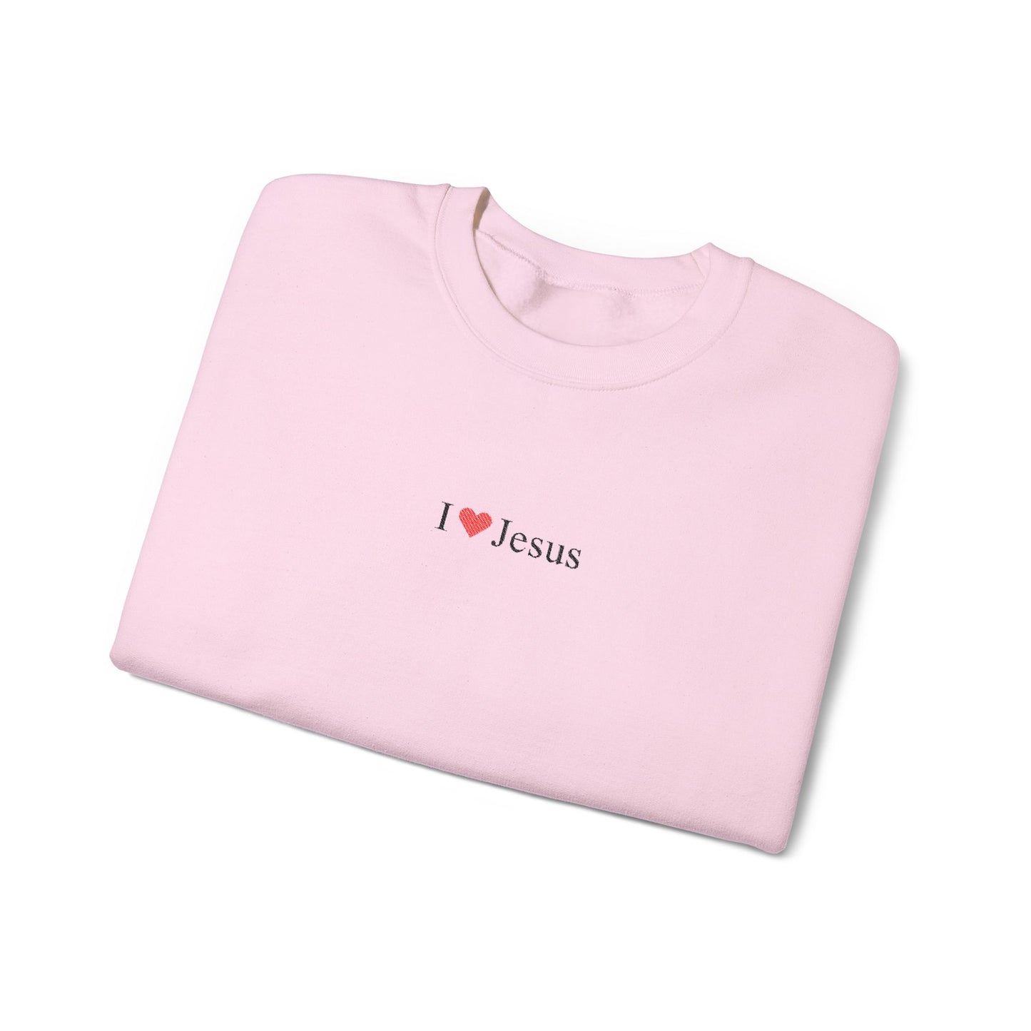 I  Love Jesus Crewneck