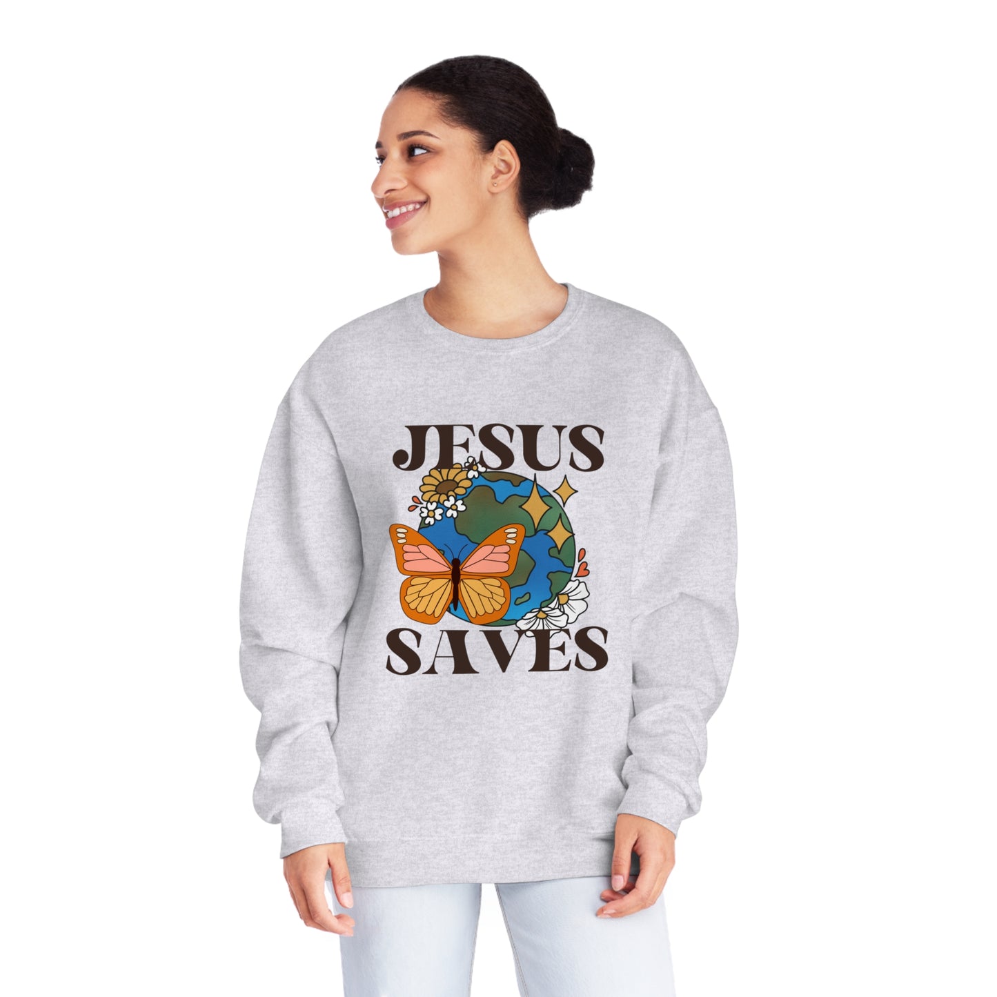 Jesus Saves Sweatshirt