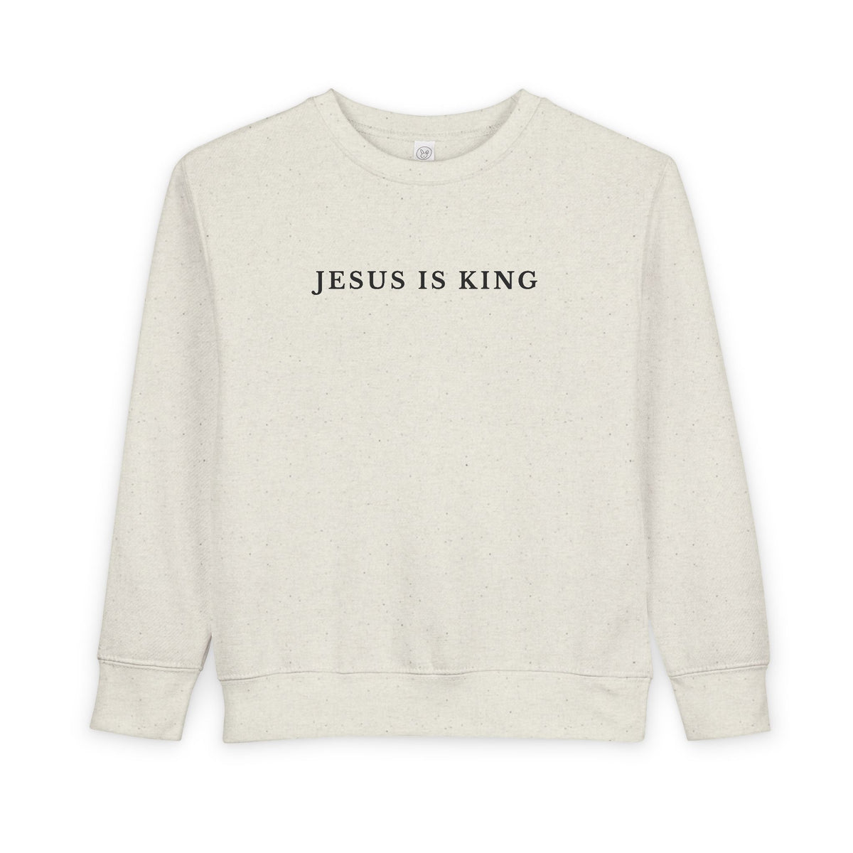 Toddler “Jesus Is King” Christian Sweatshirt