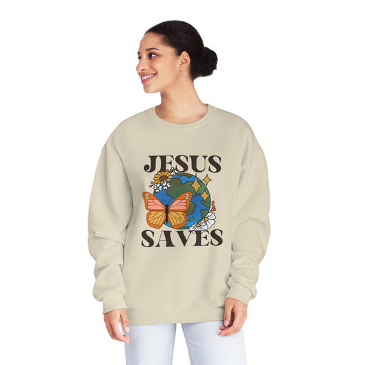 Jesus Saves Sweatshirt