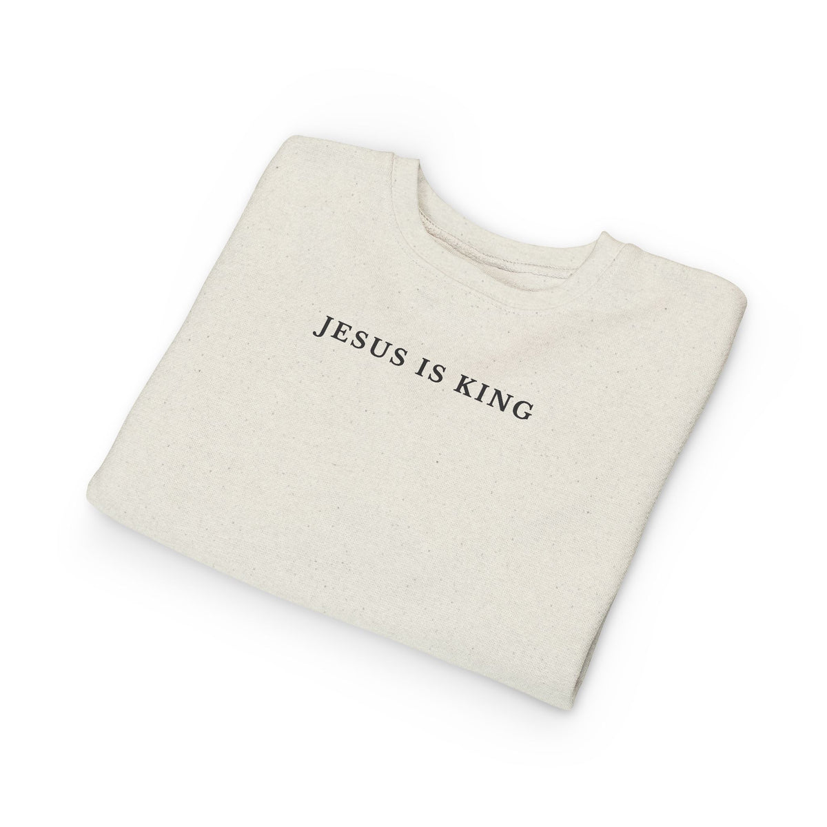 Toddler “Jesus Is King” Christian Sweatshirt