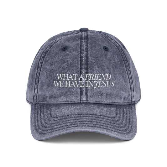 What A Friend We Have in Jesus Cap