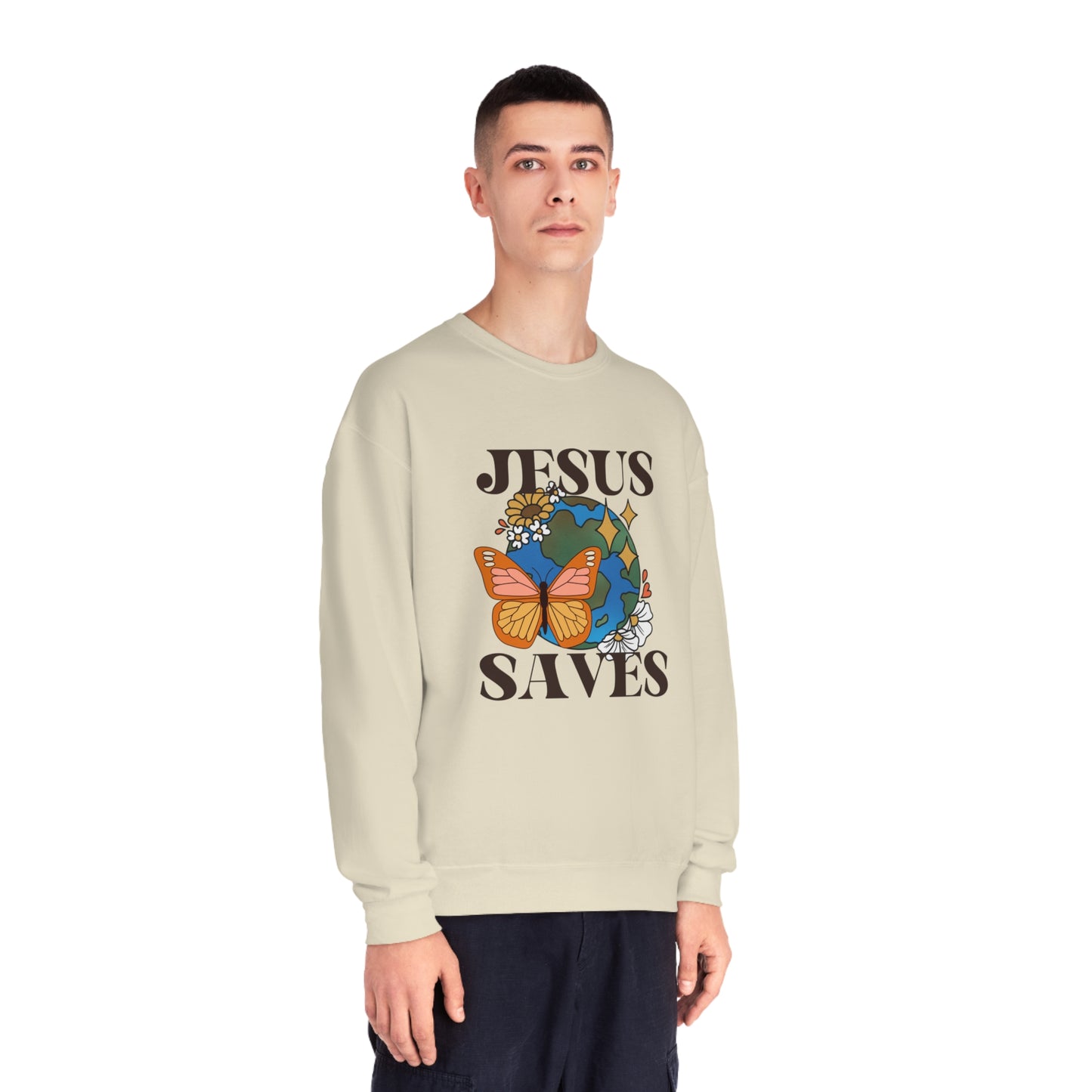 Jesus Saves Sweatshirt