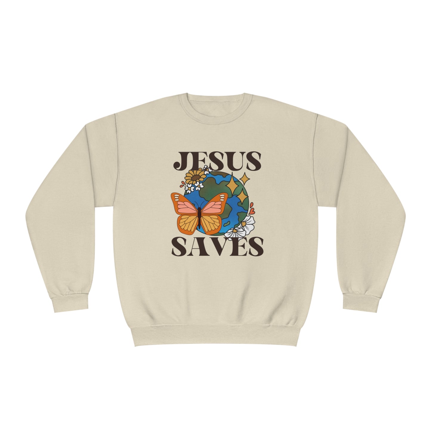 Jesus Saves Sweatshirt