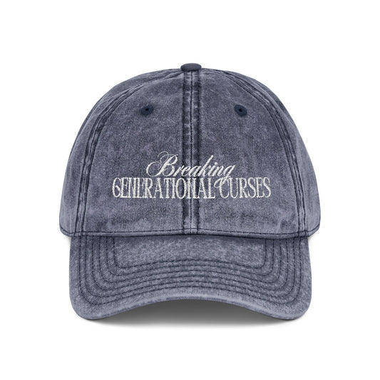 Breaking Generational Curses Vintage Cap